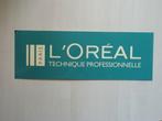 Vintage reclamebord L'Oréal, Ophalen of Verzenden, Gebruikt, Reclamebord
