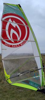 Wave zeil 5,7 Hotsails Maui Firelight, Watersport en Boten, Ophalen, Zo goed als nieuw, Zeil, Minder dan 5 m²