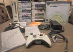 Xbox 360 in originele doos met controller en 41 games, Ophalen of Verzenden, Gebruikt, Met 1 controller, 360 S