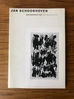 Jan Schoonhoven retrospectief catalogus 1984, Ophalen of Verzenden, Zo goed als nieuw, Schilder- en Tekenkunst