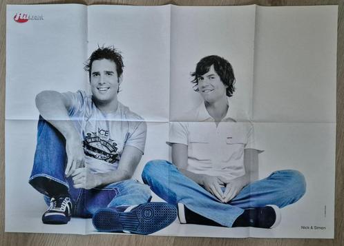 Mooie poster NICK & SIMON (HITKRANT), Verzamelen, Posters, Nieuw, Muziek, A1 t/m A3, Rechthoekig Liggend, Ophalen of Verzenden