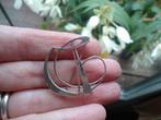 mooie stilistische echt zilveren broche van K&L gemerkt, Sieraden, Tassen en Uiterlijk, Minder dan 4 cm, Ophalen of Verzenden