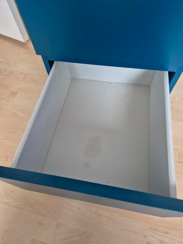 Ikea Malm nachtkastje - Teal / Petrol kleur - afbeelding 3