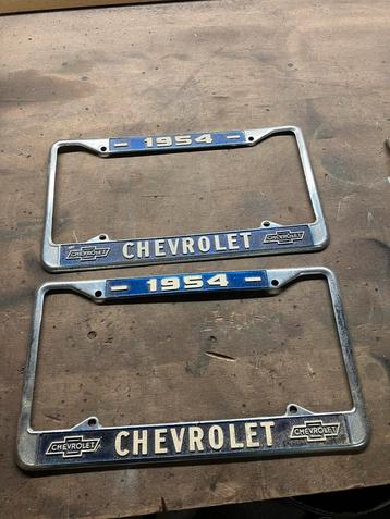 Chevrolet 3100 zijramen + 1954 nummerplaathouders beschikbaar voor biedingen