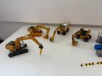 Liebherr 912 & 914 graafmachines 1:50, Ophalen of Verzenden, Gebruikt, Overige typen, NZG