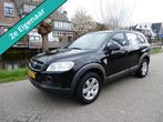 Chevrolet Captiva 2.4i Style 2WD 7-Persoons 2e eig. Trekhaak, Auto's, Chevrolet, Gebruikt, 4 cilinders, 7 stoelen, Zwart