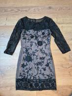 Karen Millen jurk zwart gaas met borduursel en kant maat 38, Maat 38/40 (M), Karen Millen, Zwart, Ophalen of Verzenden