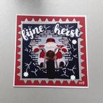 Zelfgemaakte kerstkaart met envelop, Ophalen of Verzenden, Zo goed als nieuw, Kerst