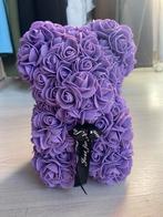 Paars Foam Beertje met Rozen, Verzamelen, Beren en Cherished Teddies, Ophalen, Nieuw