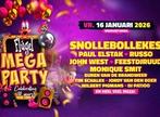 Mega fluggel party 2 tickets, Tickets en Kaartjes, Drie personen of meer
