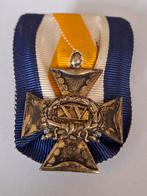 officierskruis zilver gemerkt, Ophalen of Verzenden, Landmacht, Nederland, Lintje, Medaille of Wings