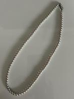 Leuke vintage parelketting met mooi slotje, Verzenden, Gebruikt, Overige materialen