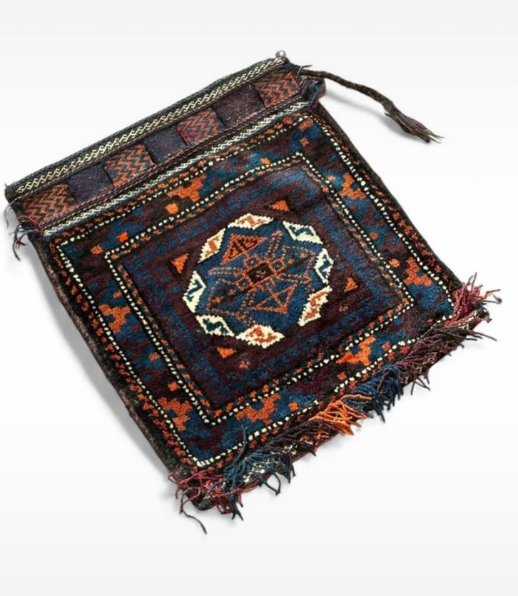 Vintage Baluch Tas - Nomadische Perzische Zak, Antiek en Kunst, Antiek | Kleden en Textiel, Ophalen of Verzenden