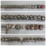 Schitterende originele Pandora bedels, zilver oa met goud, Pandora, Ophalen of Verzenden, Zo goed als nieuw, 1 bedel