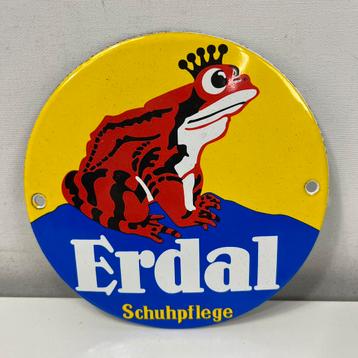 Emaille bordje - Erdal Schuhpflege beschikbaar voor biedingen