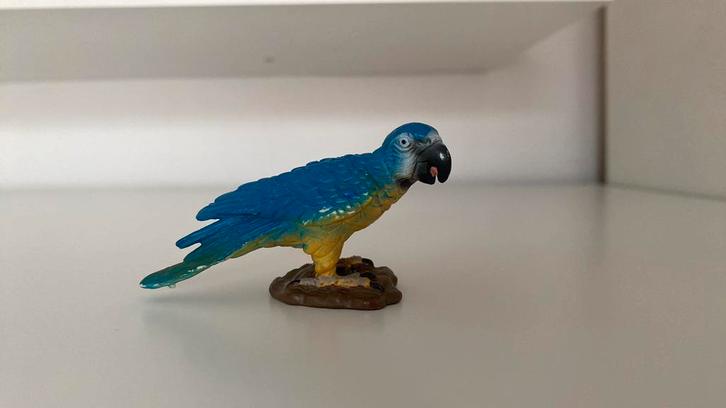 Schleich Blauwe Ara ~ 14188 (6), Verzamelen, Dierenverzamelingen, Beeldje of Figuurtje, Vogel, Ophalen of Verzenden