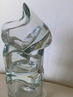glazen kandelaar  helder  theelichtje  3 stuks, Antiek en Kunst, Curiosa en Brocante, Ophalen of Verzenden