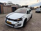 Volkswagen Golf 1.4 TSI ACT Highline AUTOMAAT + PANO, Auto diversen, Schadeauto's, Automaat, Volkswagen, Wit, 1395 cc