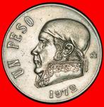 Ⰶ EAGLE (1970-1983): MEXICO 1 PESO 1972 MORELOS (1765-1815)!, Postzegels en Munten, Verzenden, Noord-Amerika, Losse munt