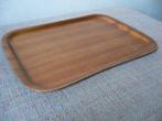 Svens Krona vintage dienblad plywood jaren ’60, Ophalen of Verzenden, Gebruikt, Rechthoekig, Hout