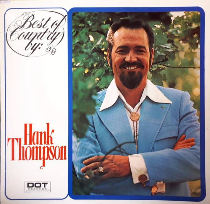 Hank Thompson – Best Of Country By Hank Thompson, Cd's en Dvd's, Vinyl | Country en Western, Overige formaten, Ophalen of Verzenden