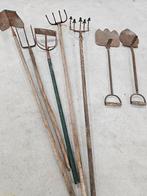 Oud tuingereedschap, in 1 koop, Antiek en Kunst, Antiek | Gereedschap en Instrumenten, Ophalen