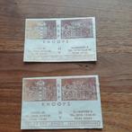 2 Suikerzakjes Kip Knoops, Ophalen of Verzenden, Nederland