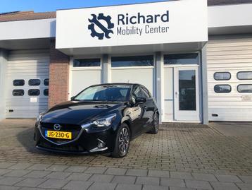 Mazda 2 1.5 66KW 5DRS 2016 Zwart skyactiv