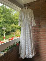 Vintage Jaren 70 bruidsjurk maat XS wit, Trouwjurk, Wit, Ophalen of Verzenden, Vintage