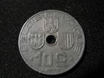 Oorlogsmunt WW2 bezet Belgie 10 Centimes 1943 (NL-F) #i58, Postzegels en Munten, Munten | België, Verzenden, Overig, Losse munt