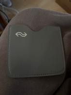 NS Kaarthouder Grijs Leer, Overige merken, Ophalen of Verzenden, Zo goed als nieuw, Grijs