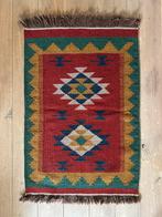 Authentieke handgeweven Perzische kelim 117 x 80, Gebruikt, Wit, 100 tot 150 cm, Perzisch
