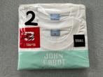 2x John Cabot T-shirt maat S - Nieuw, Wit, Nieuw, Ophalen of Verzenden, John Cabot
