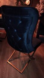 Velvet stoelen, Huis en Inrichting, Stoelen, Ophalen of Verzenden, Zo goed als nieuw, Twee