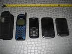 4x Mobile Telefoon Nokia Samsung  Blackberry  +  ?, Gebruikt, Zwart, Overige systemen, Fysiek toetsenbord