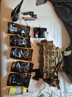 Complete airsoft set met grote koffer en drummag, Sport en Fitness, Schietsport-accessoires, Ophalen of Verzenden, Zo goed als nieuw