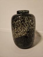 Vase the world cheetah artic panter vaas grijs zwart grey, Huis en Inrichting, Zwart, Nieuw, Ophalen of Verzenden, Glas