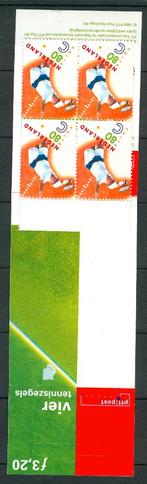 Ned. NVPH PB 52 Honderd jaar KNLTB 1999, Postzegels en Munten, Ophalen of Verzenden, Na 1940, Postfris