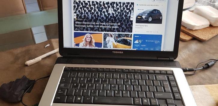 LAPTOP TOSHIBA 256 GB WINDOW 10, Computers en Software, Windows Laptops, Gebruikt, 11 inch, HDD, 2 tot 3 Ghz, 16 GB, Qwerty, Ophalen