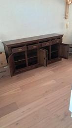 Donker eiken dressoir, Ophalen, Zo goed als nieuw, 25 tot 50 cm