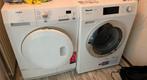 AEG Droger en Miele Wasmachine, Ophalen, 8 tot 10 kg, Zo goed als nieuw, 85 tot 90 cm