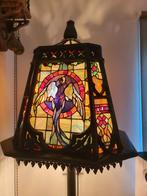 Tiffany Staande Lamp met Glas-in-lood Design, Ophalen, Gebruikt, 150 tot 200 cm, Tiffany