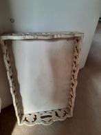 Houten dienblad - Krijtverf - Bewerkt, Ophalen of Verzenden, Gebruikt