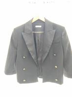 Blazer korte mouwen gouden knopen, Kleding | Dames, Jasjes, Kostuums en Pakken, Maat 38/40 (M), Supertrash, Zwart, Ophalen of Verzenden