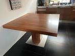 Vierkante kersen eetkamertafel 130 x 130 cm, Huis en Inrichting, Tafels | Eettafels, Ophalen, Gebruikt, Vierkant, Vijf personen of meer