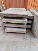 10 betontegels 60x40x4 gratis, Beton, Gebruikt, Ophalen, Terrastegels