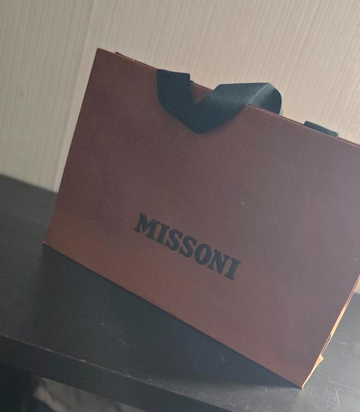 Missoni Shopper - Luxe Uitstraling!, Sieraden, Tassen en Uiterlijk, Tassen | Damestassen, Zo goed als nieuw, Shopper, Bruin, Ophalen of Verzenden