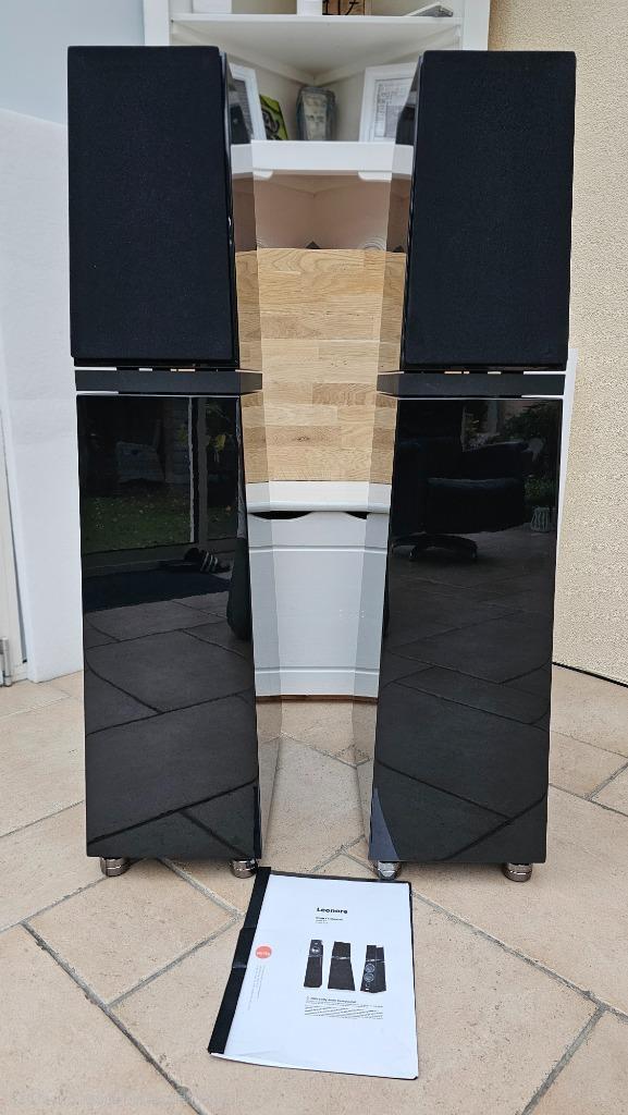 Verity Audio Leonore Hi-End Speakers, Audio, Tv en Foto, Luidsprekers, Gebruikt, Front, Rear of Stereo speakers, 120 watt of meer