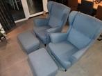 2x Strandmon Fauteuils (IKEA), Ophalen, Modern klassiek, 75 tot 100 cm, Zo goed als nieuw
