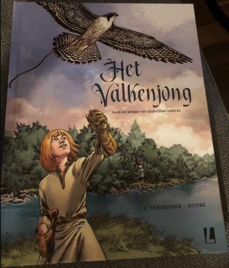 het valkenjong dupre hardcover k4, Eén stripboek, Ophalen of Verzenden, Zo goed als nieuw